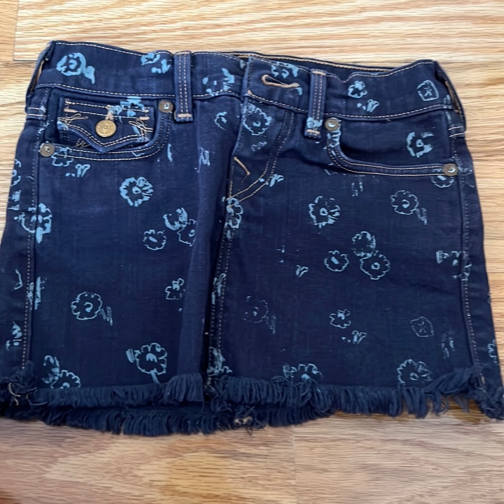 True religion jeans skirt